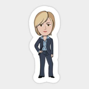 Chibi Chief Karen Vick Sticker